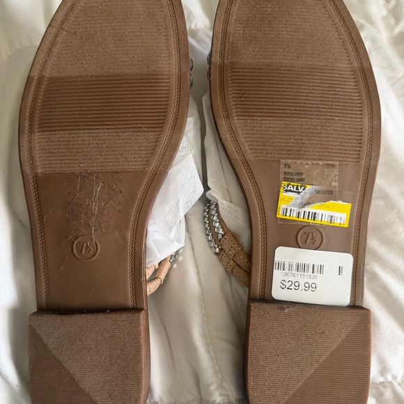 2 pair of sparkle strap sandals - Picture 3 of 6